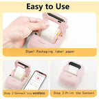 Marklife Thermal Label Printer P50 Protable Bluetooth Wireless Self-Adhesive Printer Tag Price Machine for Office School Kitchen
