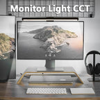 Monitor Screen Light RGB LED Desk Lamp Monitor Light Bar Computer Eye-Care Stepless Dimming Lighting Table Lamp for Work Gaming