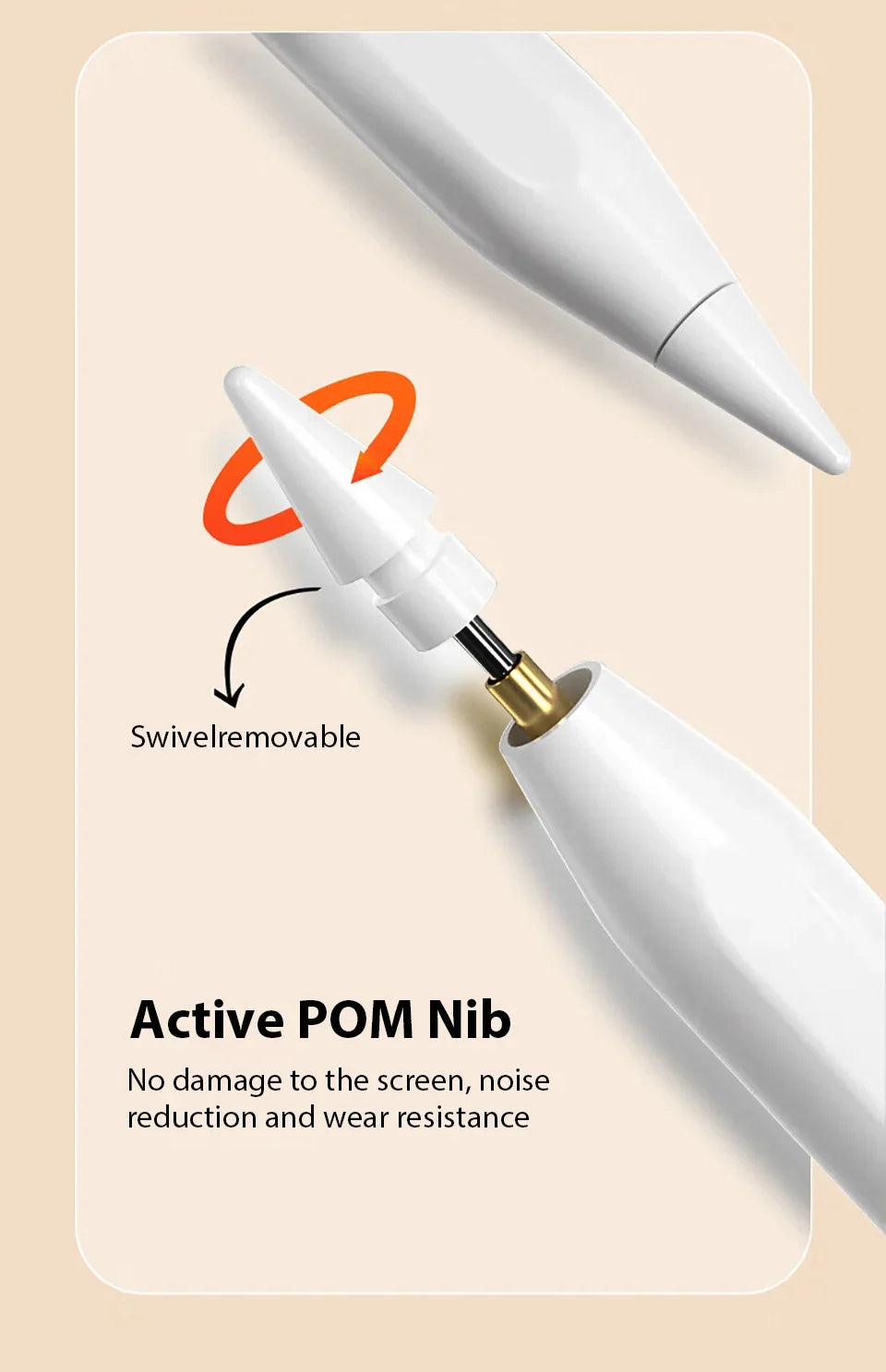 Universal Actiive Stylus Pen For Android IOS iPad 9th 10th MINI 6 7 Tablet Touch Pencil Drawing For Huawei Lenovo P12 M10 Y700
