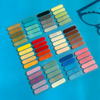 12Packs 5000sheets Transparent Colorful Index Stickers Memo Pad Office School Stationery Self-Adhesive Sticker Sticky Note Pads