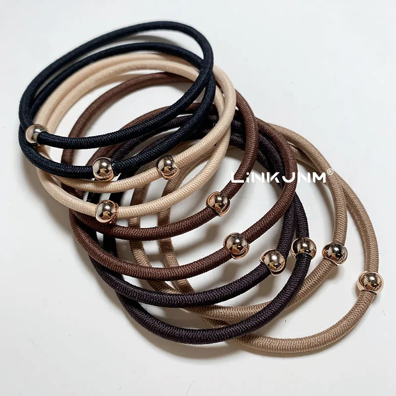 10PCS New Girls Elastic Hair Rubber Bands Kids Headbands Women Hair Tie Hair Gum Ponytail Hair Holders Hair Accessories