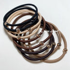 10PCS New Girls Elastic Hair Rubber Bands Kids Headbands Women Hair Tie Hair Gum Ponytail Hair Holders Hair Accessories