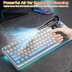 Car Snow Blow Electric Air Duster Type-C Charging Cleaning Blowing Tool 4 Gears Portable Turbo Blower Fan 110000rpm