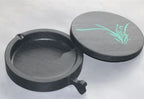 Natural Raw Stone Fish-shaped Ink Slab Multifunctional She Ink Stone Exquisite Traditional Portable Inkstones Beginners Students