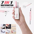 7 in 1 Keyboard Cleaning Brush Kit For Airpods iPhone Headset Cleaning Tools Cleaner Pen Computer Cleaner Kit Keycap Puller