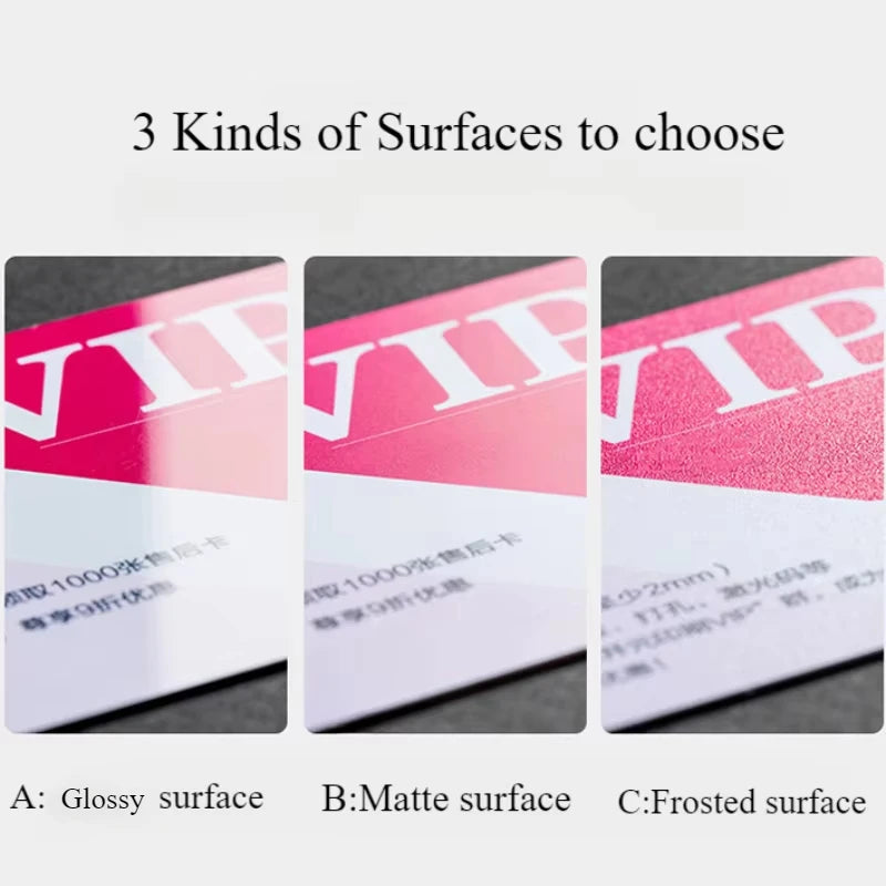 20/50/100PCS Free Custom Thickened Plastic Business Loyalty Card Membership Card Vip Cards Personalized LOGO 0.76mm PVC
