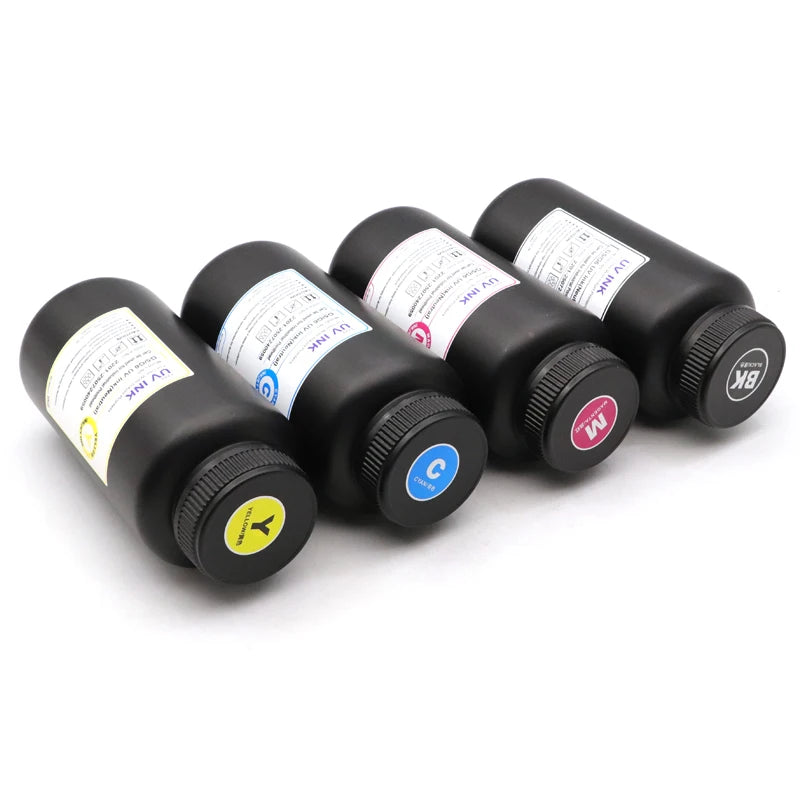 1000ML LED Curable UV Ink For Ricoh G5 G6 Gen3 Gen4 Gen4L Gen5 Gen5i Gen5S Gen6 G3 G4 G5i Printhead Hard Soft Neutral UV Ink
