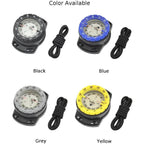 Outdoor Dive Noctilucent Compass Professional Waterproof Navigator Digital Scuba Luminous Balanced Watch For Underwater Swimming