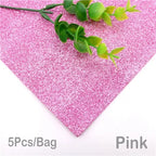 5Sheets 20*30cm Glitter Foam Paper Sparkles Paper for Children's Craft Activities DIY Cutters Handcraft Foam Paper Without Glue