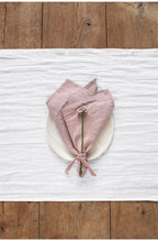 High Quality 100% Linen Napkins Restaurant Wedding Dinner Solid Color Cloth Pure Linen Classical Custom Home Table Napkin