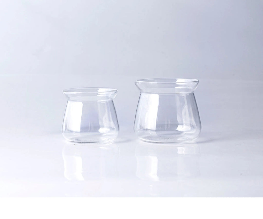 175ml 275ml Hand-Poured Coffee Sensory Smell Taste Cup Heat-Resistant Glass Sharing Jug Transparent European Style Texture De...