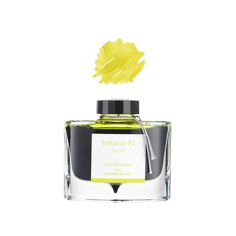 PILOT Original  Japan iroshizuku  Bokusui ink Coloring Ink supplies Ink supplies Natural color  50ML 24 colors
