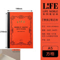 Japanese LIFE noble note section Notebook 100sheets Grid/Horizontal A4 A5 B4 B5 Pen Writing Notebook Office Stationery Supplies