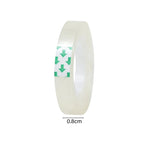 20-1Roll Transparent Adhesive Tape 0.8cm 1.2cm 1.8cm Width Strong Clear Sealing Tape for Office School Home Packaging Stationery