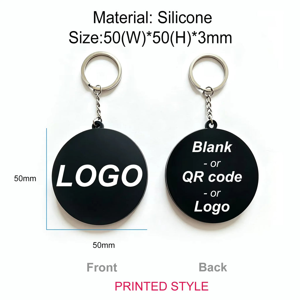 Customize Keychain Badge DIY Car Bag Personalized Logo Text,Customization Pendant Tag Keychain