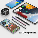 Portable Professional 3-in-1 Stylus Pen High Sensitivity Metal Touch Screen Pen No Bluetooth Universal Capacitive Touch Pencil