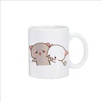 Panda Bear Bubu Dudu Coffee Milk Cup Mocha Cat Panda Bear Couple Christmas Mug Kawaii Cups Original Mugs Free Shipping Drinkware