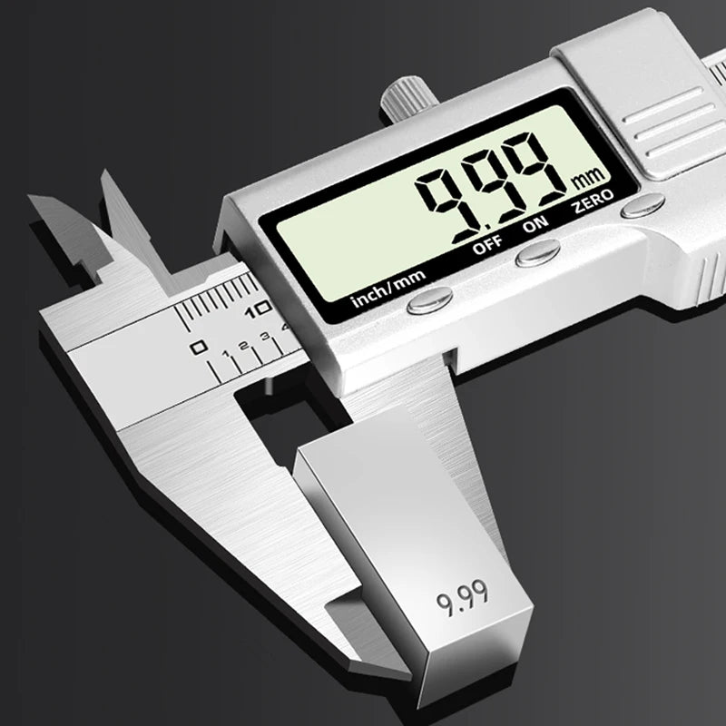 Electronic Vernier Caliper 0-150/200/300mm Digital Vernier Calipers Micrometer Steel Vernier Caliper Messschieber Paquimetro