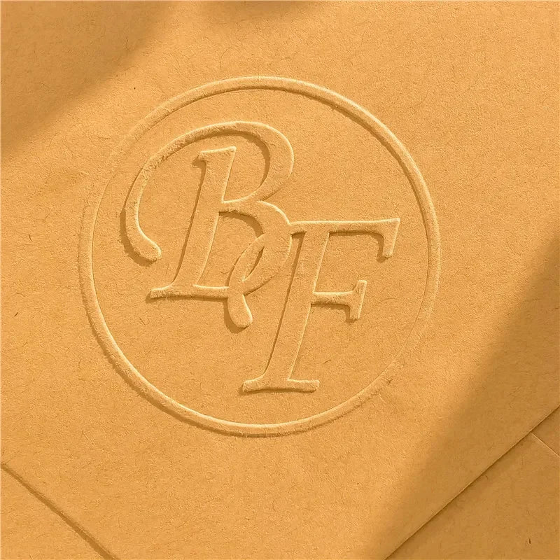 Customize Embossing Stamp Wedding Monogram Embosser Stamp,Personalized 2 initials Embosser Stamp,Wedding gift,hand held embosser