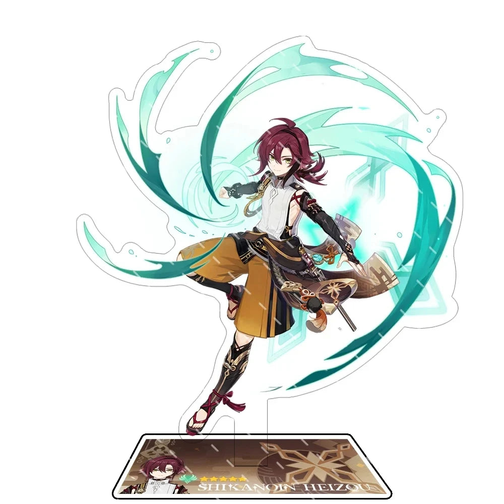 Odette Lohen Flins Durin Mavuika Columbina Xiao Arlecchino Acrylic Anime Model Furina Collect Desktop Decoration Keychains Gift