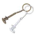 0-40mm Portable Mini Zinc Alloy Vernier Caliper with Chain Keychain and 1mm Accuracy for Measurement