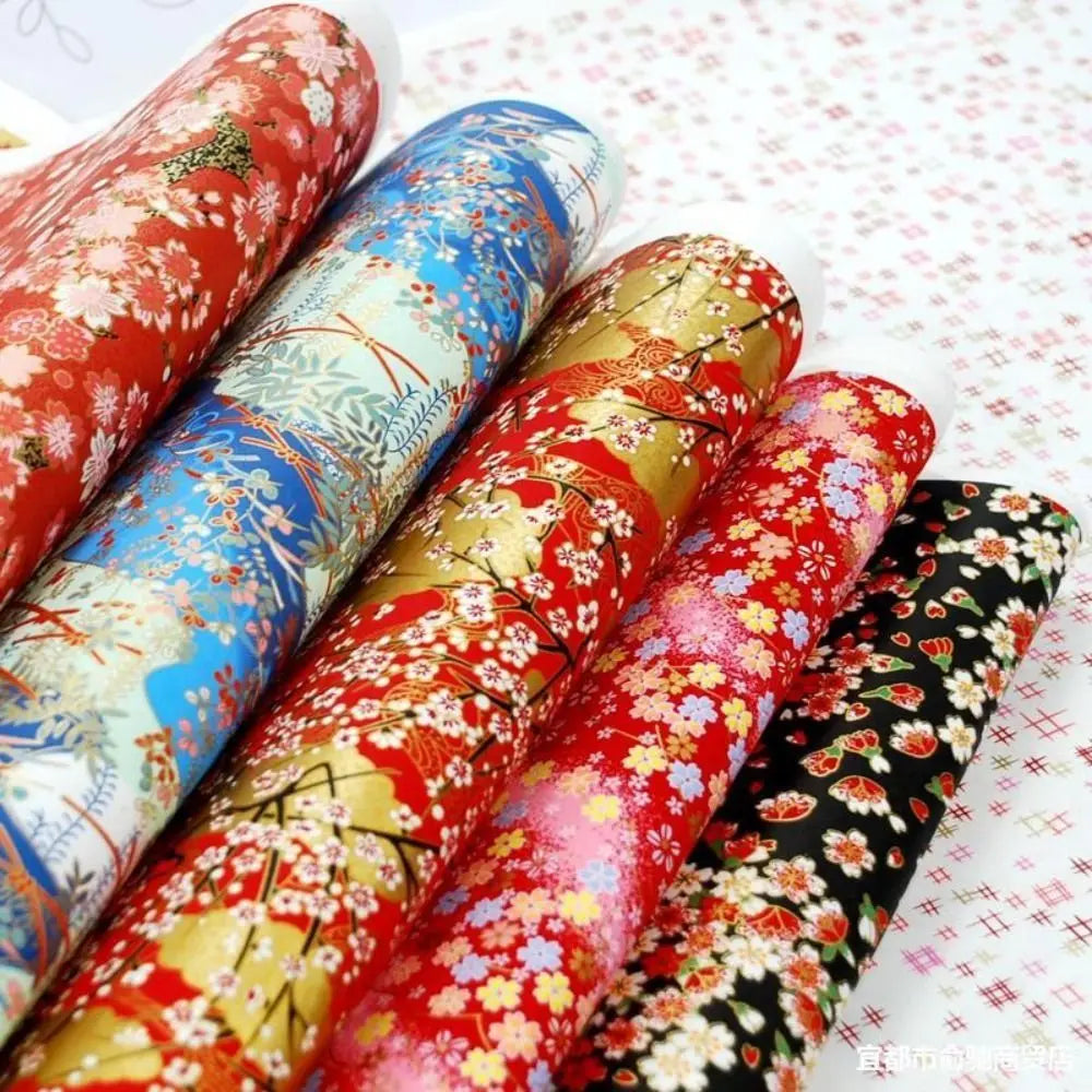 Art Material Japanese Style Gift Wrap Paper Sakura Pattern 42*58cm Origami Paper Paper-cut Folding Paper Paper Cutting