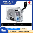 Phomemo A30Label Maker Wireless Mini Thermal Printer Portable Adhesive Sticker Barcode Labeling Machine for Home School Office