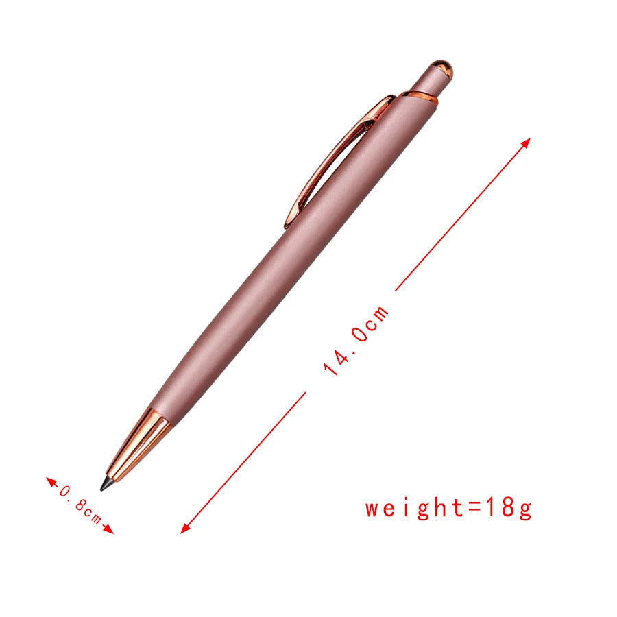 Personalized Luxury Ballpoint Pen Metal School Teacher Gift Supplies Stationery Office Writing Useful Lettering Cute 2025