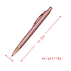 Personalized Luxury Ballpoint Pen Metal School Teacher Gift Supplies Stationery Office Writing Useful Lettering Cute 2025