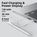 GOOJODOQ Ai07 Stylus Pen For Apple Pencil Ai Read/Write/Draw Tilt-sensitive Palm Rejection USB-C Fast Charge for ipad 2018-2025