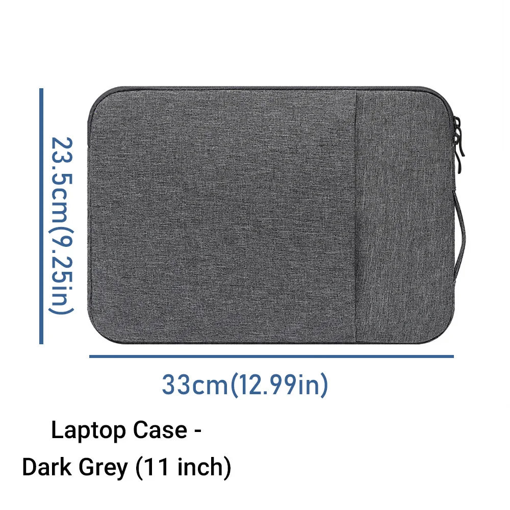 Compatible with 11 inch 14 inch 15.6 inch Waterproof Laptop Sleeve Universal protective Sleeve Case for Notebooks and Tablets Daily Use