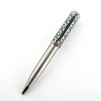 Luxury Metal Rollerball Pen 0.7mm Blue Ink Steel Gold Business Signature Pens for School Office Writing Supplies Stationery