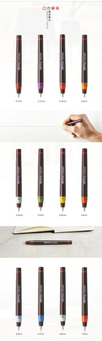 1pc rOtring Isograph Needle Pen 0.1-0.8mm Repeated replacement nib Addable Ink hook line pen Hand-painted/ Drawing Pen