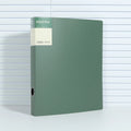 Clear PP A4 File Folder 4-Hole D-Ring Punch Binder Quick-Lock Lever Arch File - Hanging File Folders for Organizing