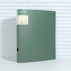 Clear PP A4 File Folder 4-Hole D-Ring Punch Binder Quick-Lock Lever Arch File - Hanging File Folders for Organizing