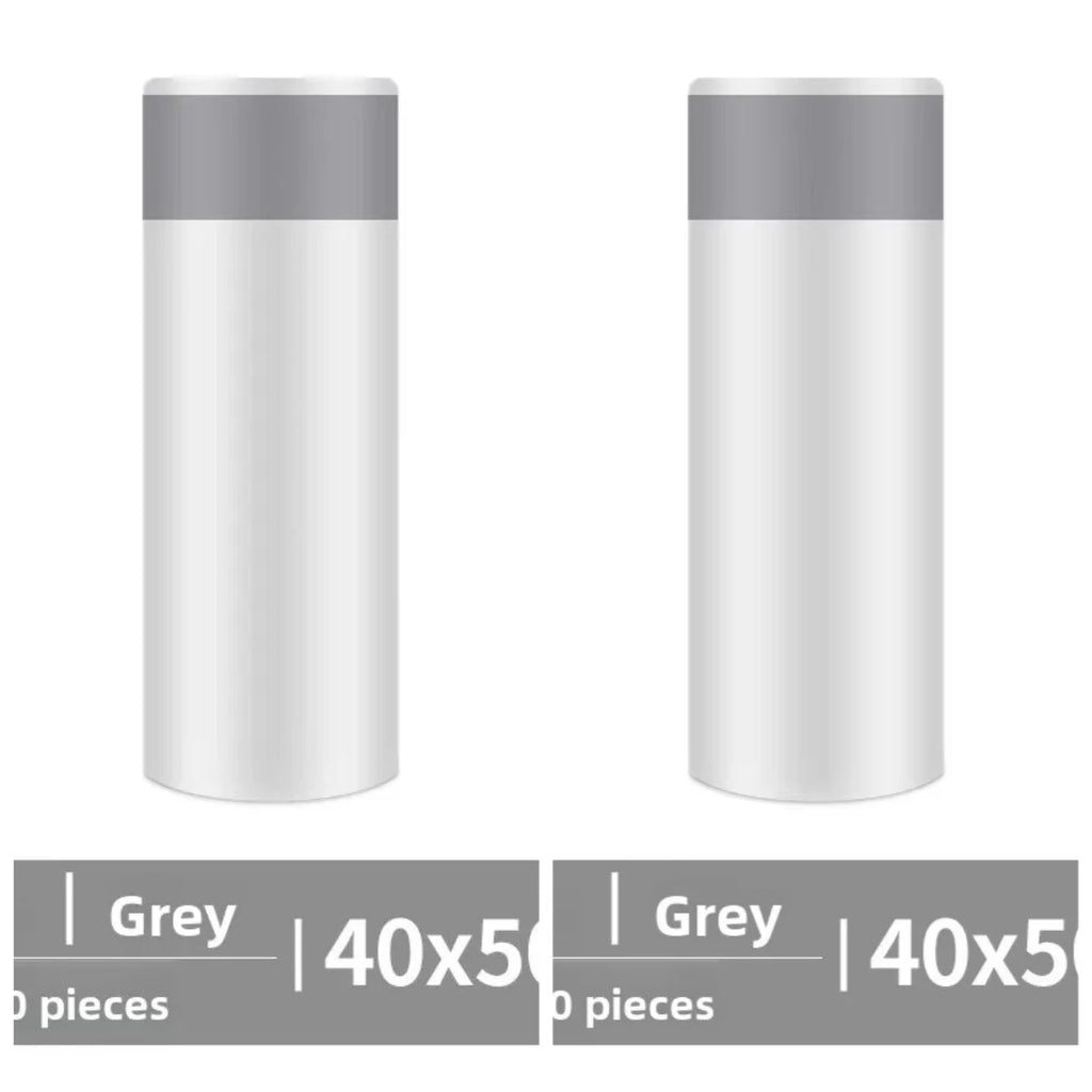 Drawstring Trash Bags Kitchen Waste Disposable Garbage Can Liners Strong Home Office Assorted Sizes Clear