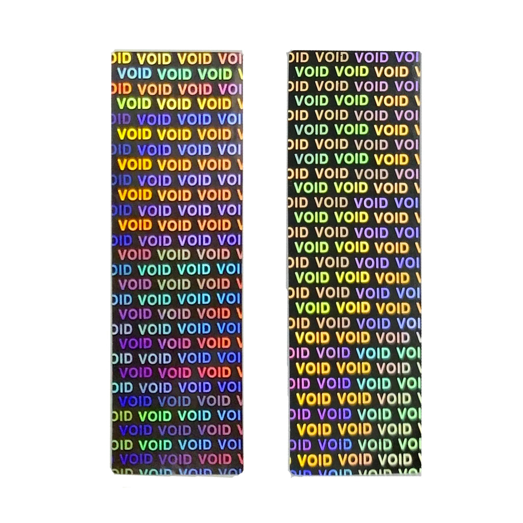 112pcs/240pcs Holographic Labels Tamper Evident Sealing Void Security Stickers for Gift Box Shipping Box Commercial Package