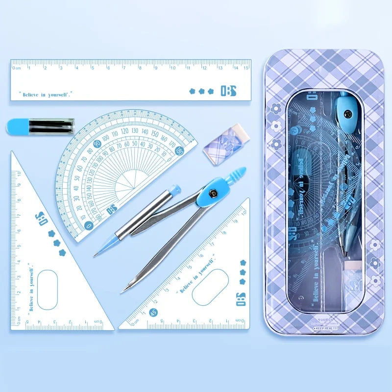 1 Set of Rulers, Flexible and Not Easy to Break, with Clear Scales for Accurate Measurement, Suitable for Students, Exams, Study, Office, Drawing, and Measuring Stationery