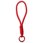 1PC Creative Braided Lanyard Keychain for Phone Case Anti Lost Knot Rope Strap Car Key Chains DIY Accessories Fashion Keyring