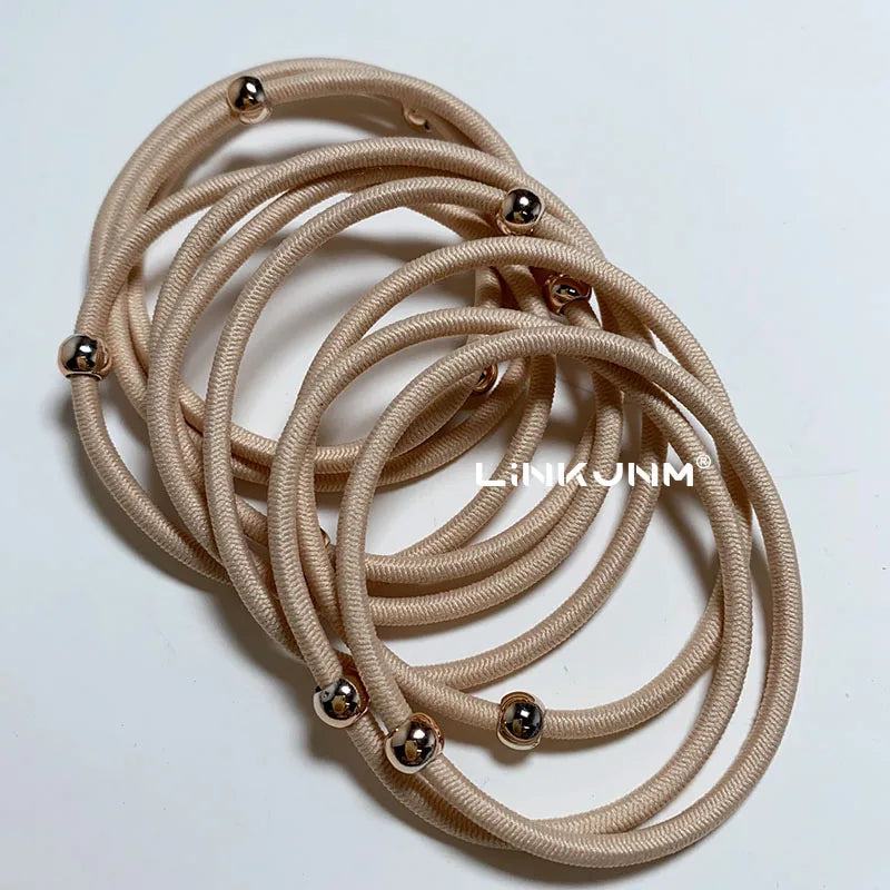 10PCS New Girls Elastic Hair Rubber Bands Kids Headbands Women Hair Tie Hair Gum Ponytail Hair Holders Hair Accessories