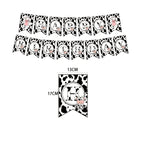 Cow Party Themed Disposable Tableware Set Paper Plates and Cow Napkins for Kids Cow Themed Birthday Party Decorations