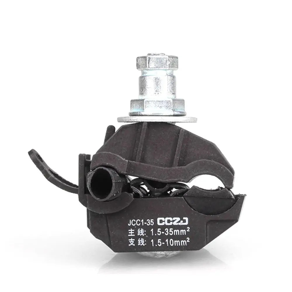New 63A/75A Insulation Piercing Connector No-Peeling Cable Cable Clips T Shape Wiring Accessories Piercing Connector Clamp
