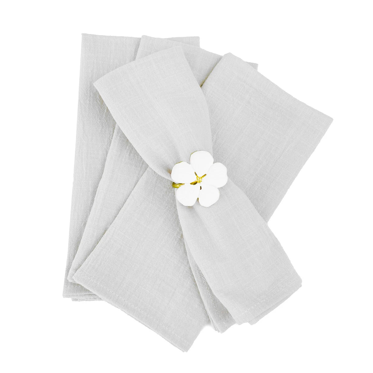 4PCS 30x45cm 100% Cotton Christmas Green Napkin Blue Reusable Wedding Party Table Decor Retro Napkins