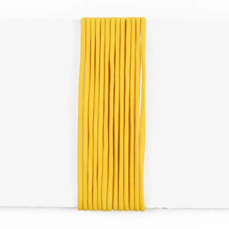5/10/20Meters Elastic Band 3/5mm Colored Polyamide Rope Decor Rubber Tape Oil Core Hair Ring Stretch Ropes Sewing Accessories