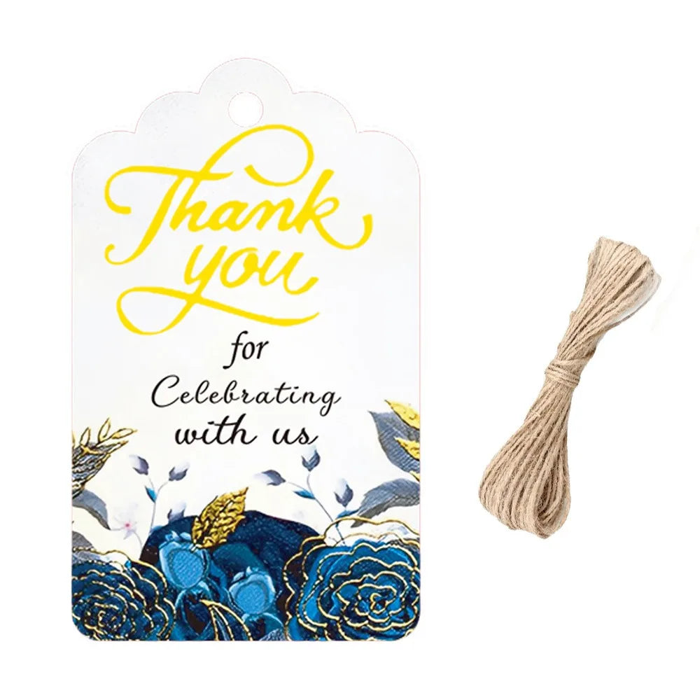 50 Pcs Thank You For Supporting My Small Business Reflective Laser Appreciate Cards Greeting Postcard For Online Retail Shopping