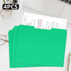 Manila Folder, A4 Size, One-Third Cut Label, In Various Colors, Suitable For Office And School Use