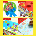 20Sheets 230G A4 Color Cardstock Paper Business Card Cardboard DIY Gifts Card Scrapbook Materials Drawing Card Art Supplies