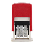 DIY Handle Account Date Stamps Stamping Automatic Ink Return Mini Self-Inking Stamps For Office Supplies Date Wheel Stamp
