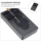 1Pc plastic Ink Stone Chinese Ink Dish Sumi Inkstone Japanese Inkstone Inkstone Ink tray Four Treasures Of The Study