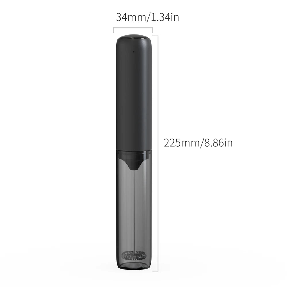 Smart Pro Electric Milk Frother USB-C Rechargeable Coffee Whisk with Silent Tech Auto Cappuccino Latte Maker for Home Baristas